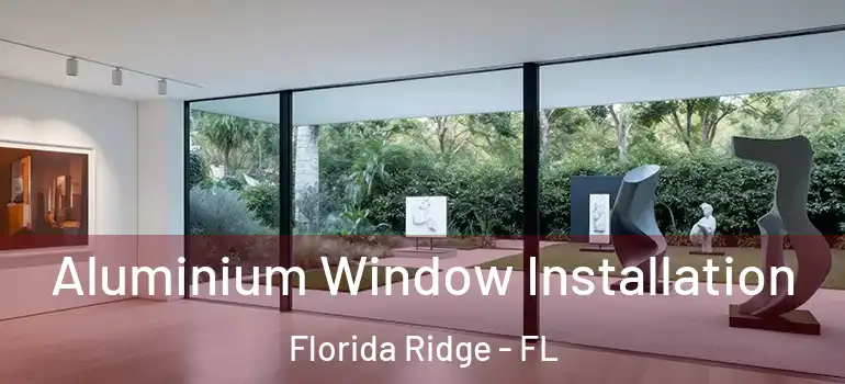 Aluminium Window Installation Florida Ridge - FL