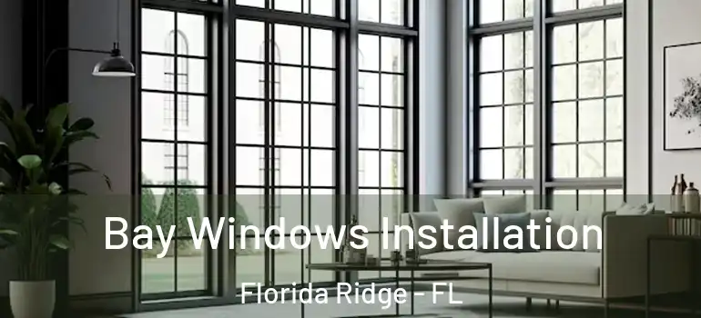 Bay Windows Installation Florida Ridge - FL