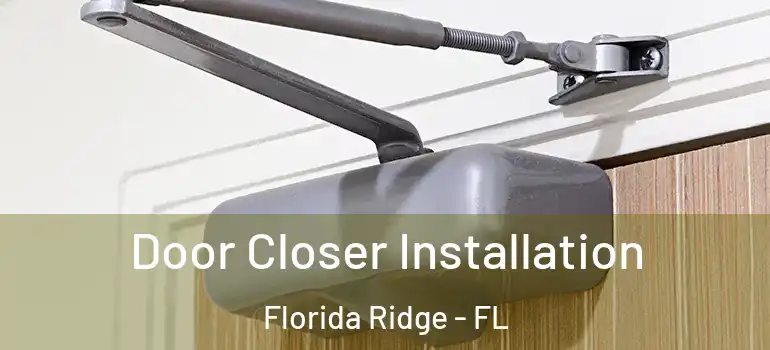 Door Closer Installation Florida Ridge - FL