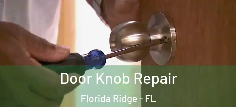  Door Knob Repair Florida Ridge - FL