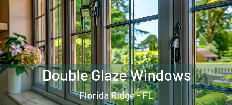 Double Glaze Windows Florida Ridge - FL