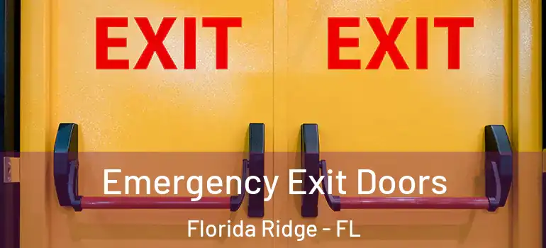 Emergency Exit Doors Florida Ridge - FL