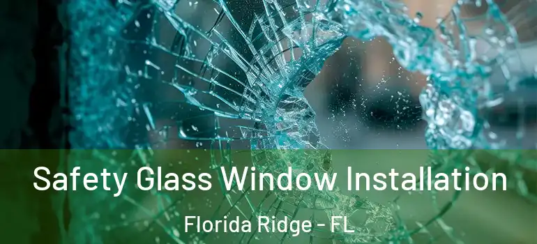 Safety Glass Window Installation Florida Ridge - FL