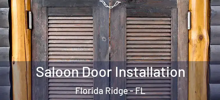 Saloon Door Installation Florida Ridge - FL