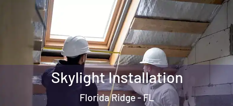 Skylight Installation Florida Ridge - FL