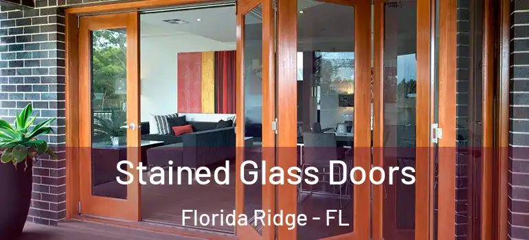 Stained Glass Doors Florida Ridge - FL