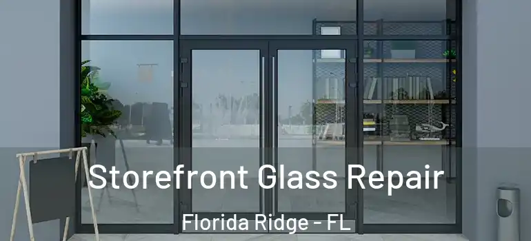 Storefront Glass Repair Florida Ridge - FL