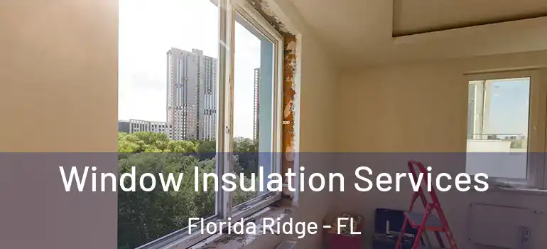 Window Insulation Services Florida Ridge - FL