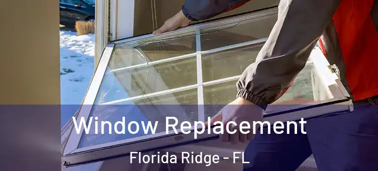 Window Replacement Florida Ridge - FL